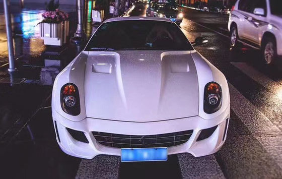 Für Ferrari 599 Body Kit 599 Upgraded VORS Style Front und Heck Stoßfänger Seitenrock Spoiler Kohlenstofffaser Body Kit