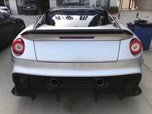 Für Ferrari 599 Body Kit 599 Upgraded VORS Style Front und Heck Stoßfänger Seitenrock Spoiler Kohlenstofffaser Body Kit