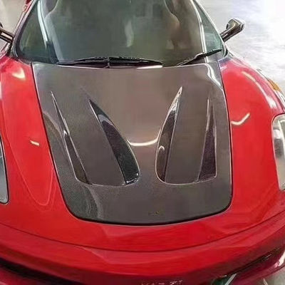 Hochwertige Kohlenstofffaser für Ferrari F430 Kohlenstofffaser Motorhaube Motorhaube Motorhaube F430 Motordeckel