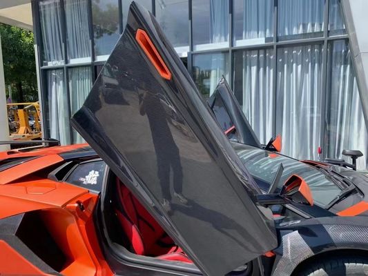 für Lamborghini Aventador LP700 Kohlenstofffaser Türverkleidungen Aventador SVJ Style Kohlenstofffaser Türverkleidungen