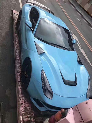 Hochwertige Kohlenstofffaser für Ferrari F12 Kohlenstofffaser Deckel Dekoration F12 Kohlenstofffaser Motorraum Tuyere Kleines Stück