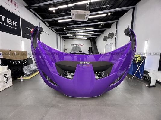 Trockene Kohlenstofffaser Kohlenstofffaserkörper-Kit für Lamborghini Huracan STO Huracan STO Upgrades OEM-Stil Front Schaufel Diffusor-Körper-Kit