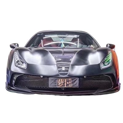 Autoteile für Ferrari 488 Karosserie Kit 488 Upgraded MSY Style Vorder- und Rückstoßfänger Spoiler Carbonfaser Karosserie Kit