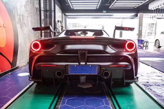 Autoteile für Ferrari 488 Karosserie Kit 488 Upgraded MSY Style Vorder- und Rückstoßfänger Spoiler Carbonfaser Karosserie Kit