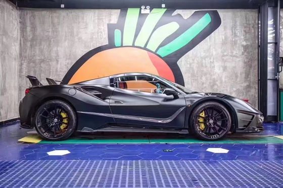 Autoteile für Ferrari 488 Karosserie Kit 488 Upgraded MSY Style Vorder- und Rückstoßfänger Spoiler Carbonfaser Karosserie Kit