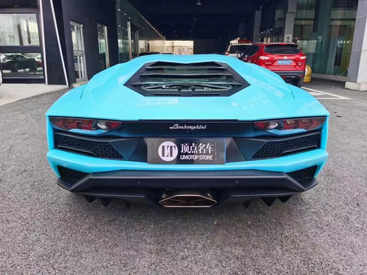 Für Lamborghini Aventador LP700 Kohlenstofffaserkörper-Kit LP740 Style Vorder- und Rückstoßfänger-Spoiler