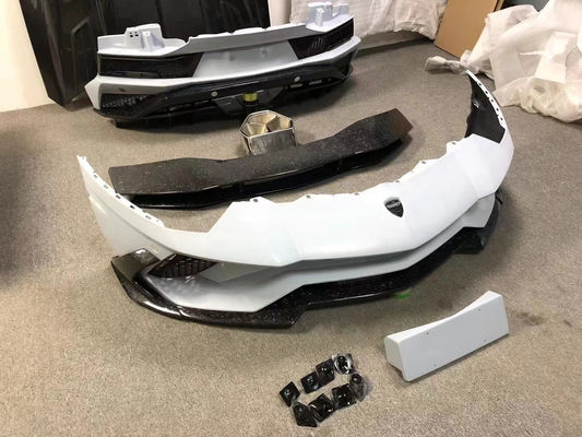 Für Lamborghini Aventador LP700 Kohlenstofffaserkörper-Kit LP740 Style Vorder- und Rückstoßfänger-Spoiler