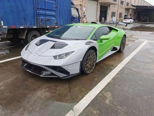 STP Kohlenstofffaserkörper für Lamborghini Huracan LP580 LP610 Kohlenstofffaser Vorder- und Hinterstoßverschütterung