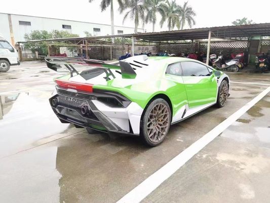 STP Kohlenstofffaserkörper für Lamborghini Huracan LP580 LP610 Kohlenstofffaser Vorder- und Hinterstoßverschütterung