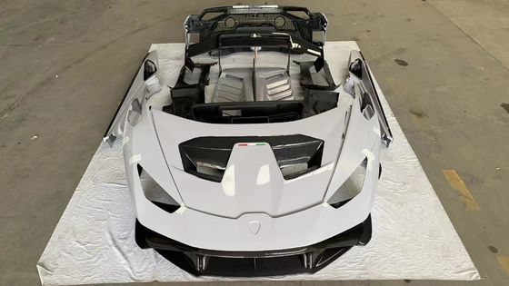 STP Kohlenstofffaserkörper für Lamborghini Huracan LP580 LP610 Kohlenstofffaser Vorder- und Hinterstoßverschütterung