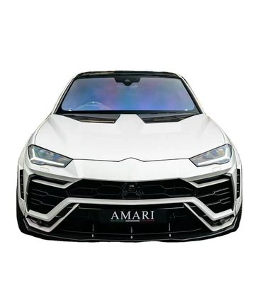 1016 Style Breitkörper-Kit für Lamborghini Urus Kohlenstofffaser-Körper-Kit Urus Kohlenstofffaser Front Lippendiffuser Spoiler Hood Breitkörper