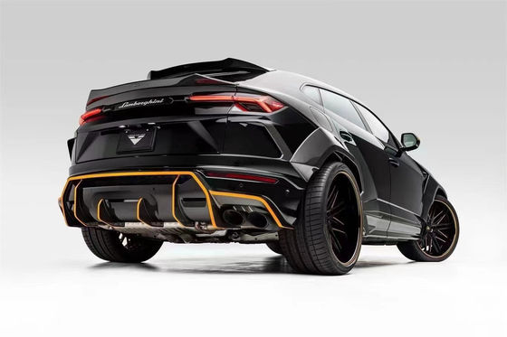 Für Lamborghini Urus Karbonfaserkörper-Kit Urus Upgraded VORS Style Karbonfaser Front Lippendiffuser Spoiler Hood mit Breitkörper