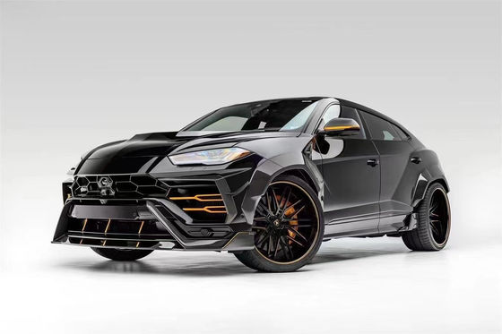 Für Lamborghini Urus Karbonfaserkörper-Kit Urus Upgraded VORS Style Karbonfaser Front Lippendiffuser Spoiler Hood mit Breitkörper