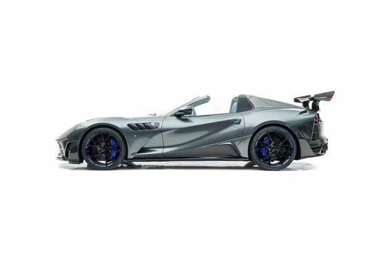 Für Ferrari 812 Kohlenstofffaserkörper-Kit 812 Upgraded MSY Style Kohlenstofffaser Vorder- und Hinterstoßfänger-Spoilerflügel