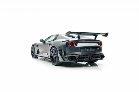 Für Ferrari 812 Kohlenstofffaserkörper-Kit 812 Upgraded MSY Style Kohlenstofffaser Vorder- und Hinterstoßfänger-Spoilerflügel