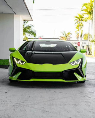 Für Lamborghini LP580 LP610 EVO Carbon Fiber Body Kit LP580 LP610 EVO Upgraded TecNIA-Style Front Bumper Body Kit