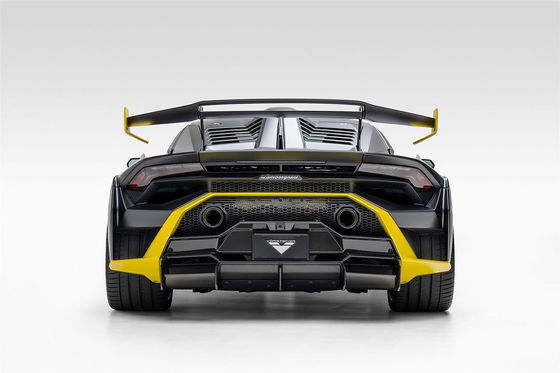 Für Lamborghini STO Carbon Fiber Body Kit STO Upgraded Vors Style Front Lip Diffuser Side Skirt Hood Carbon Fiber Body Kit