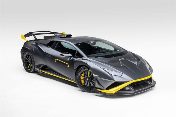 Für Lamborghini STO Carbon Fiber Body Kit STO Upgraded Vors Style Front Lip Diffuser Side Skirt Hood Carbon Fiber Body Kit