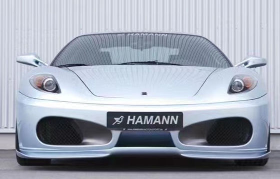 Für Ferrari F430 Body Kit F430 Upgraded HAMANN Style Front Schaufel Diffusor Spoiler Seitenrock F430 Kohlenstofffaser Körper Kit