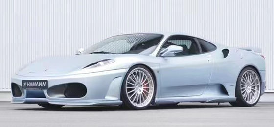 Für Ferrari F430 Body Kit F430 Upgraded HAMANN Style Front Schaufel Diffusor Spoiler Seitenrock F430 Kohlenstofffaser Körper Kit