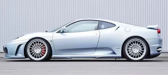 Für Ferrari F430 Body Kit F430 Upgraded HAMANN Style Front Schaufel Diffusor Spoiler Seitenrock F430 Kohlenstofffaser Körper Kit