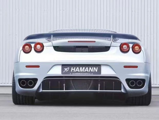 Für Ferrari F430 Body Kit F430 Upgraded HAMANN Style Front Schaufel Diffusor Spoiler Seitenrock F430 Kohlenstofffaser Körper Kit