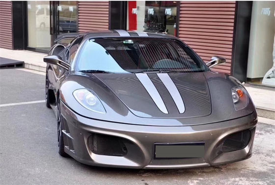 Für Ferrari F430 Karosserie-Kit F430 Upgraded ASI Style Vorder- und Rückstoßfänger Spoiler F430 Karbonfaser-Karosserie-Kit