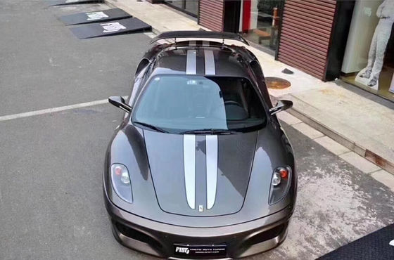 Für Ferrari F430 Karosserie-Kit F430 Upgraded ASI Style Vorder- und Rückstoßfänger Spoiler F430 Karbonfaser-Karosserie-Kit