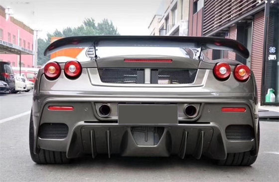 Für Ferrari F430 Karosserie-Kit F430 Upgraded ASI Style Vorder- und Rückstoßfänger Spoiler F430 Karbonfaser-Karosserie-Kit