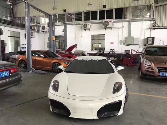 Für Ferrari F430 Karosserie-Kit F430 Upgraded ASI Style Vorder- und Rückstoßfänger Spoiler F430 Karbonfaser-Karosserie-Kit