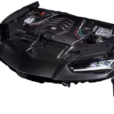 2019 Schwarzer Lamborghini Body Kit Trockener Kohlenstofffaser Motor Innenraum Schutzschild