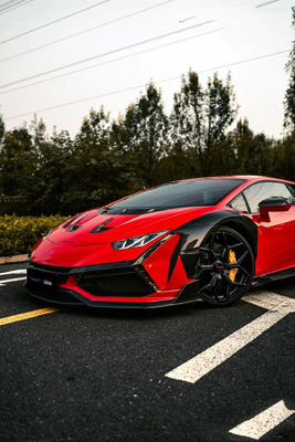 580 Lamborghini Karbonfaserkörper-Kit DW Style Lp610 Körper-Kit Spoiler Weitkörper-Kit
