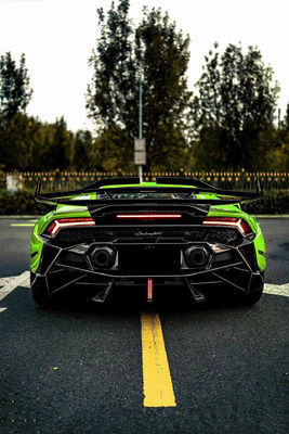 580 Lamborghini Karbonfaserkörper-Kit DW Style Lp610 Körper-Kit Spoiler Weitkörper-Kit
