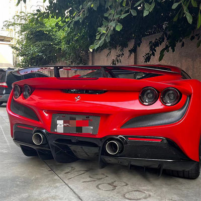 Für Ferrari F8 Kohlenstofffaserspoiler F8 Upgraded Novi Style Kohlenstofffaserspoiler