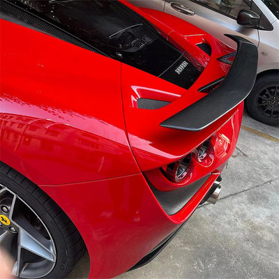 Für Ferrari F8 Kohlenstofffaserspoiler F8 Upgraded Novi Style Kohlenstofffaserspoiler