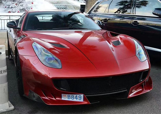 Für den Ferrari F12 Carbon Fiber Hood F12 Upgraded TDF Style Carbon Fiber Hood Body Kit
