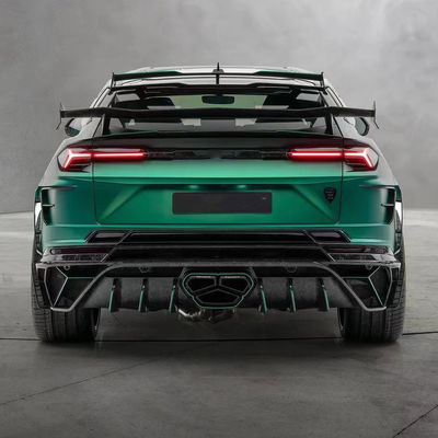 280mm Lamborghini Body Kit URUS MSY Stil Vorder- und Rückstoßfänger Spoiler Hood Kit Grün