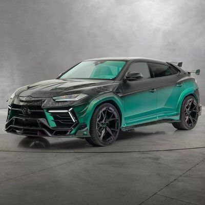 280mm Lamborghini Body Kit URUS MSY Stil Vorder- und Rückstoßfänger Spoiler Hood Kit Grün