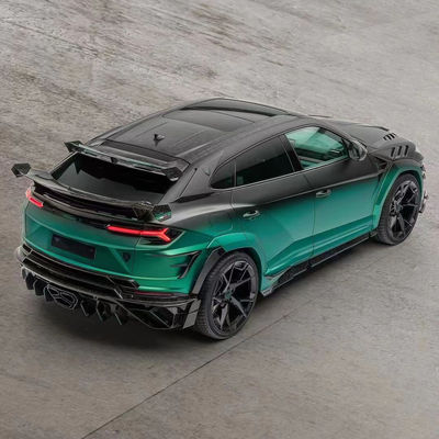 280mm Lamborghini Body Kit URUS MSY Stil Vorder- und Rückstoßfänger Spoiler Hood Kit Grün