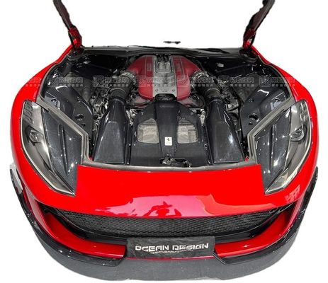 Autoteile für Ferrari 812 Kohlenstofffaser Innenraum 812 Kohlenstofffaser Motor Schlüsselschutz
