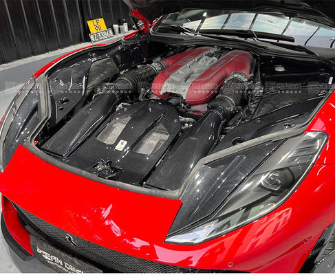 Autoteile für Ferrari 812 Kohlenstofffaser Innenraum 812 Kohlenstofffaser Motor Schlüsselschutz