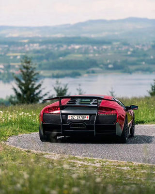 Kohlenstofffaser Lamborghini Murcielago Lp640 Body Kit LP670-Style Spoiler