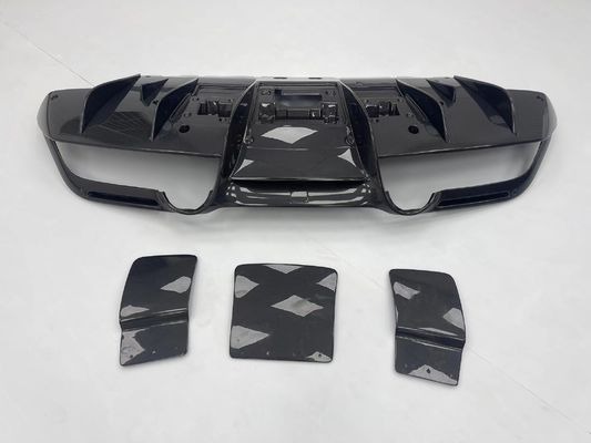 Autoteile für Ferrari F8 Kohlenstofffaserkörper-Kit F8 Upgrade Novi Style Diffuser Kohlenstofffaser Diffuser