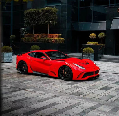 Für Ferrari F12 Kohlenstofffaser Breitkörper-Kit F12 Upgrade NOtc N-Largos-Stil hinteren Stoßfänger Carbonfaser Breitkörper-Kit