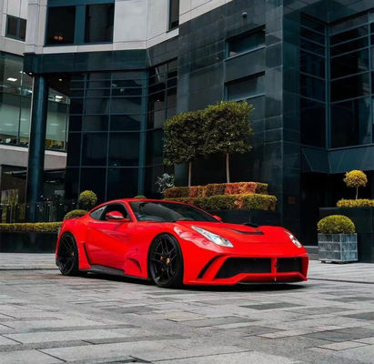 Für Ferrari F12 Kohlenstofffaser Breitkörper-Kit F12 Upgrade NOtc N-Largos-Stil hinteren Stoßfänger Carbonfaser Breitkörper-Kit