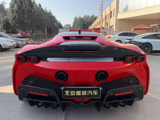 Kohlenstofffaserspoiler für Ferrari SF90 SF90 Upgraded OEM Style Spoiler Tail