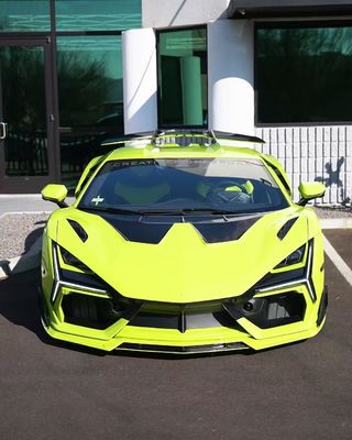Lamborghini Revuelto Custom Body Kits Carbon Fiber DUKE Stil Custom Front Diffuser