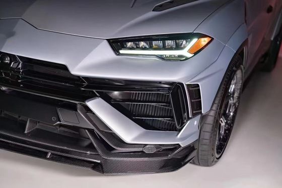 URUS Carbon Body Kit Vors Style Carbon Fiber Front Lip Diffuser Spoiler Widebody Kit