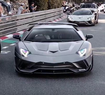 LP700 LP720 Lamborghini Body Kit Luftzufuhr Kohlenstofffaser Breitkörper-Kit Motorhaube
