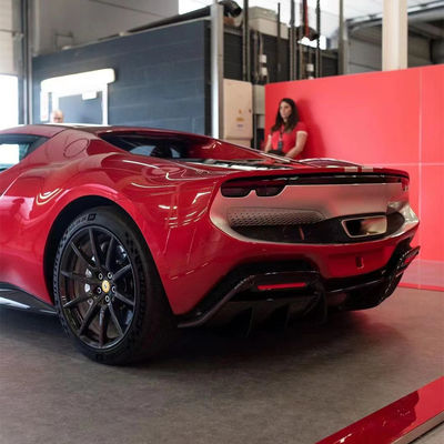 296GTB Ferrari Body Kit 296GTB OEM Kohlenstofffaser Universal Front Diffuser Spoiler Body Kit